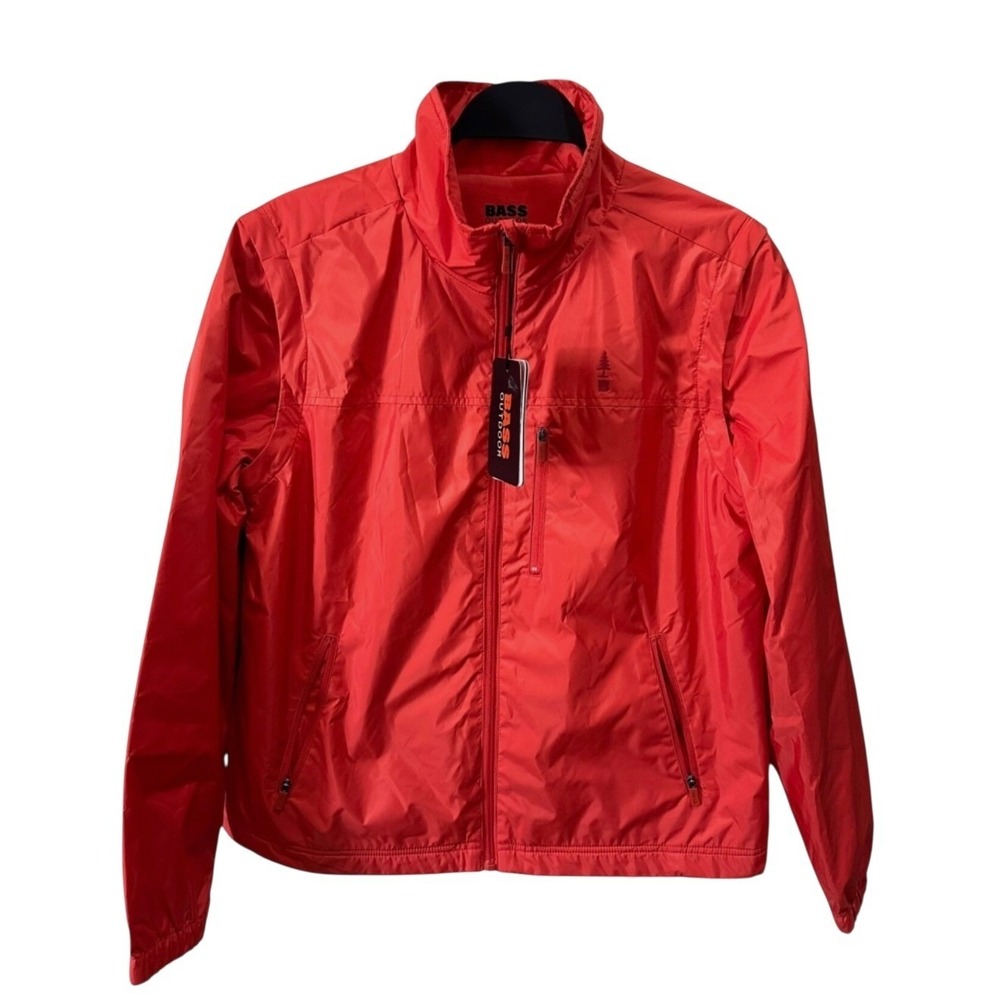 Bass Outdoor Women Size S Paprika Kennebec Convertible Jacket Zip Off Sleeve NWT